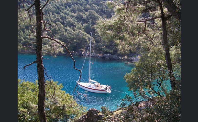 Scanmar 35 fin keel, center cockpit-kuva-1